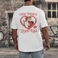 We Didn't Even Kiss Hockey Romance Book Men's Back Print T-Shirt