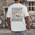 Disney Winnie The Pooh Fueled By Honey & Books Sketch Men's Back Print T-Shirt