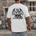 Dragon Reading Book Bookworm Books Dragon Lover Learning Men's Back Print T-Shirt Dragon Reading Book Bookworm Books Dragon Lover Learning Men's Back Print T-Shirt