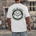 Earth Day 2025 Save Earth It´s Only Planet With Books Reader Men's Back Print T-Shirt Earth Day 2025 Save Earth It´s Only Planet With Books Reader Men's Back Print T-Shirt
