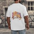 Easily Distracted By Cats And Books Cute Cat Sleeping Girls Men's Back Print T-Shirt Easily Distracted By Cats And Books Cute Cat Sleeping Girls Men's Back Print T-Shirt