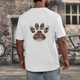 Easily Distracted By Dogs And Books Men's Back Print T-Shirt Easily Distracted By Dogs And Books Men's Back Print T-Shirt