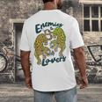 Enemies To Lovers Jaguar Tee Romance Book Plot Device Trope Men's Back Print T-Shirt
