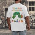 Eric Carle Very Hungry Caterpillar Day Children's Book Men's Back Print T-Shirt Eric Carle Very Hungry Caterpillar Day Children's Book Men's Back Print T-Shirt