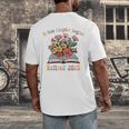 Floral Book Officially Retired 2025 A New Chapter Begins Men's Back Print T-Shirt Floral Book Officially Retired 2025 A New Chapter Begins Men's Back Print T-Shirt
