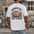 Groundhog Day Librarian Book Lover Reader Library Men's Back Print T-Shirt Groundhog Day Librarian Book Lover Reader Library Men's Back Print T-Shirt