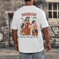 Halloween Bookish Witchy Book Club Hot Girls Read Men's Back Print T-Shirt