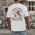 Hockey Romance Smut Reader Book Club Book Lover Bookish Men's Back Print T-Shirt Hockey Romance Smut Reader Book Club Book Lover Bookish Men's Back Print T-Shirt