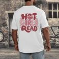 Hot Girls Read Book Lover Feminist Reader Premium Tri-Blend Men's Back Print T-Shirt Hot Girls Read Book Lover Feminist Reader Premium Tri-Blend Men's Back Print T-Shirt