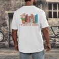 I'm With The Banned Books – Book Lover Librarian Reading Men's Back Print T-Shirt I'm With The Banned Books – Book Lover Librarian Reading Men's Back Print T-Shirt