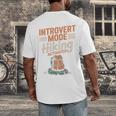 Introvert Mode Hiking Activated Hiker Men's Back Print T-Shirt Introvert Mode Hiking Activated Hiker Men's Back Print T-Shirt
