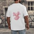 Introverted But Willing To Discuss Axolotl Salamander Raglan Baseball Tee Men's Back Print T-Shirt Introverted But Willing To Discuss Axolotl Salamander Raglan Baseball Tee Men's Back Print T-Shirt