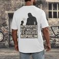 Introverted But Willing To Discuss Nephilim Tee Men's Back Print T-Shirt Introverted But Willing To Discuss Nephilim Tee Men's Back Print T-Shirt