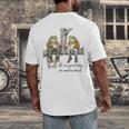 It's A Good Day To Read A Book Frog Toad Men's Back Print T-Shirt
