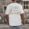 It’s a Good Day To Read a Book Lovers Library Reading Women Men's Back Print T-Shirt