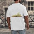 It's Not Hoarding If It's Books Premium Tri-Blend Men's Back Print T-Shirt