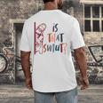 Jesus God Smut Reader Smut Reading Book Is That Smut Men's Back Print T-Shirt