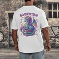 Just a Girl Who Loves Dragons And Books Men's Back Print T-Shirt