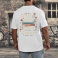 Just One More Chapter Book Reading Floral Teacher Book Lover Men's Back Print T-Shirt Just One More Chapter Book Reading Floral Teacher Book Lover Men's Back Print T-Shirt