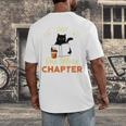 Just One More Chapter Fun Cat Coffee Reading Book Premium Tri-Blend Men's Back Print T-Shirt Just One More Chapter Fun Cat Coffee Reading Book Premium Tri-Blend Men's Back Print T-Shirt