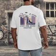 Just One More Chapter Romantasy Book Dragon Bookworm Bookish Men's Back Print T-Shirt