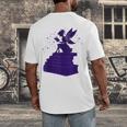 Kawaii Fairy Bookish Book Lover Library Read Men's Back Print T-Shirt Kawaii Fairy Bookish Book Lover Library Read Men's Back Print T-Shirt