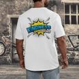 Kindness Is My Superpower Retro Comic Book T-Shirt Men's Back Print T-Shirt Kindness Is My Superpower Retro Comic Book T-Shirt Men's Back Print T-Shirt