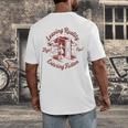 Leaving Reality Entering Fiction Book Lover Men's Back Print T-Shirt Leaving Reality Entering Fiction Book Lover Men's Back Print T-Shirt