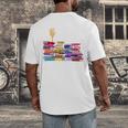 Librarian I'm Okay Book Reader Library Book Men's Back Print T-Shirt Librarian I'm Okay Book Reader Library Book Men's Back Print T-Shirt