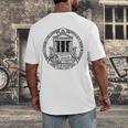 Library Of Alexandria Ancient Book Lover Librarian Books Men's Back Print T-Shirt Library Of Alexandria Ancient Book Lover Librarian Books Men's Back Print T-Shirt