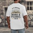 Magical Pajama And Book Lover Outfit For Readers Who Love Men's Back Print T-Shirt