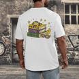 Mardi Gras Book Lover Reading Reader Men Women Kids Men's Back Print T-Shirt