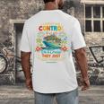 I Have No Control On A Cruise They Book Themselves Vacation Men's Back Print T-Shirt