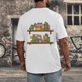 I Have NO Shelf Control Book Lover Men's Back Print T-Shirt I Have NO Shelf Control Book Lover Men's Back Print T-Shirt