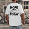 Nope Not Today Antisocial Introvert Cat Lover Men Women Kids Men's Back Print T-Shirt Nope Not Today Antisocial Introvert Cat Lover Men Women Kids Men's Back Print T-Shirt