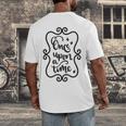 Once Upon A Time Fairytale Book Lover Reading Men's Back Print T-Shirt