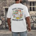 Oops I Bought Another Book Goose Men's Back Print T-Shirt