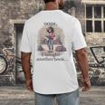 Oops I Bought Another Book Book Woman Sarcastic Men's Back Print T-Shirt Oops I Bought Another Book Book Woman Sarcastic Men's Back Print T-Shirt
