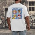 Paw Patrol Year Book Men's Back Print T-Shirt
