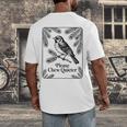 Please Chew Quieter Introvert Nature Bird Lover Men's Back Print T-Shirt Please Chew Quieter Introvert Nature Bird Lover Men's Back Print T-Shirt