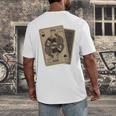 Queen Of Books Playing Card Aesthetic For Book Lovers Premium Tri-Blend Men's Back Print T-Shirt Queen Of Books Playing Card Aesthetic For Book Lovers Premium Tri-Blend Men's Back Print T-Shirt