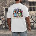 Racoons Trash Reader Book Lover Romantic Novels Premium Men's Back Print T-Shirt