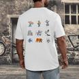 Read Book Characters I Can Do Hard Things Back To School Men's Back Print T-Shirt Read Book Characters I Can Do Hard Things Back To School Men's Back Print T-Shirt