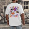 Read More Books Ghost Reading Book Teacher Halloween Men's Back Print T-Shirt Read More Books Ghost Reading Book Teacher Halloween Men's Back Print T-Shirt