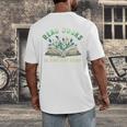 Read Books Be Kind Book Reader Book Nerd Book Reading Lover Premium Tri-Blend Men's Back Print T-Shirt