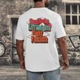 Read Books Lift Weights Fight Fascists Reading No Kings Premium Tri-Blend Men's Back Print T-Shirt