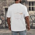 Read Books Be Weird Stay Feral Opossum Men's Back Print T-Shirt