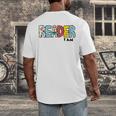 Reader I Am Bookworm Librarian I Heart Read Book Lover Men's Back Print T-Shirt