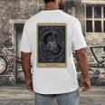 The Reader Tarot Card Mystic Dragon Book Magic Men's Back Print T-Shirt The Reader Tarot Card Mystic Dragon Book Magic Men's Back Print T-Shirt