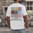 In My Reading Era Bookish Book Lover Book Reader Men's Back Print T-Shirt In My Reading Era Bookish Book Lover Book Reader Men's Back Print T-Shirt